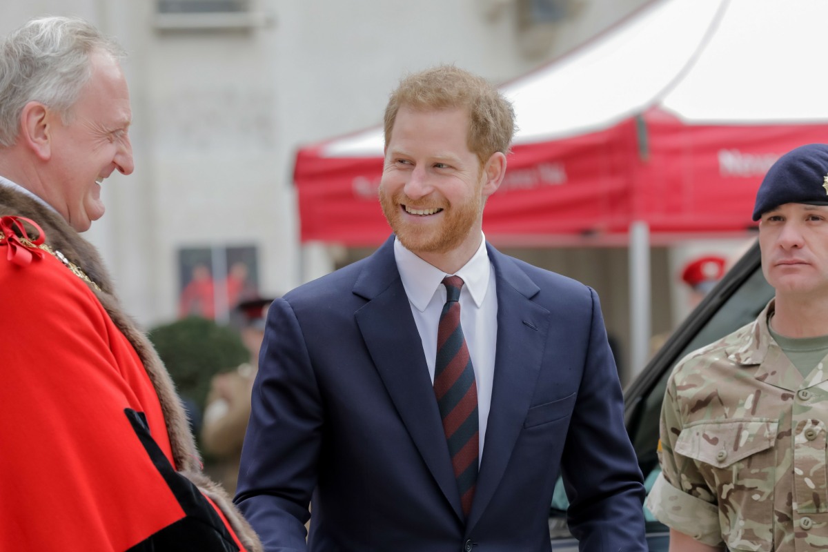 HRH Prince Harry, The Duke of Sussex attends the twelfth annual Lord Mayor?Äôs Big Curry Lunch in aid of the three National Service Charities: ABF The Soldiers?Äô Charity, the Royal Navy and Royal Marines Charity and the Royal Air Force Benevolent Fund.