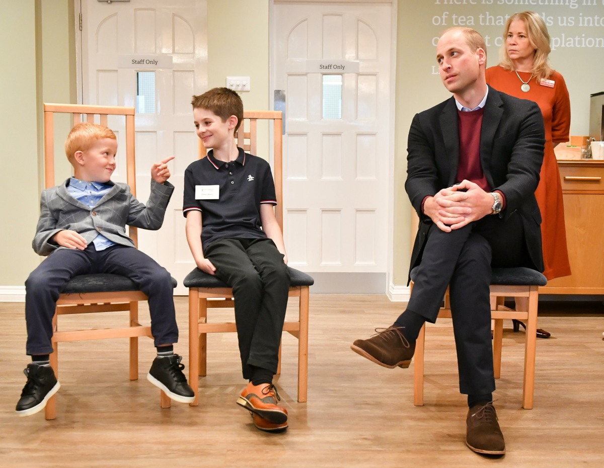 The Duke of Cambridge visit to Harcombe House