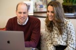 THE DUKE AND DUCHESS OF CAMBRIDGE SPEAK TO CHARITY, FUTURE MEN