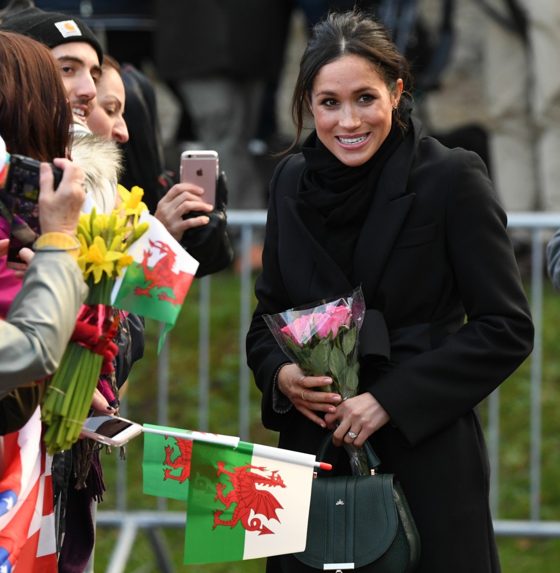 Prince Harry and Meghan Markle visit Cardiff Castle