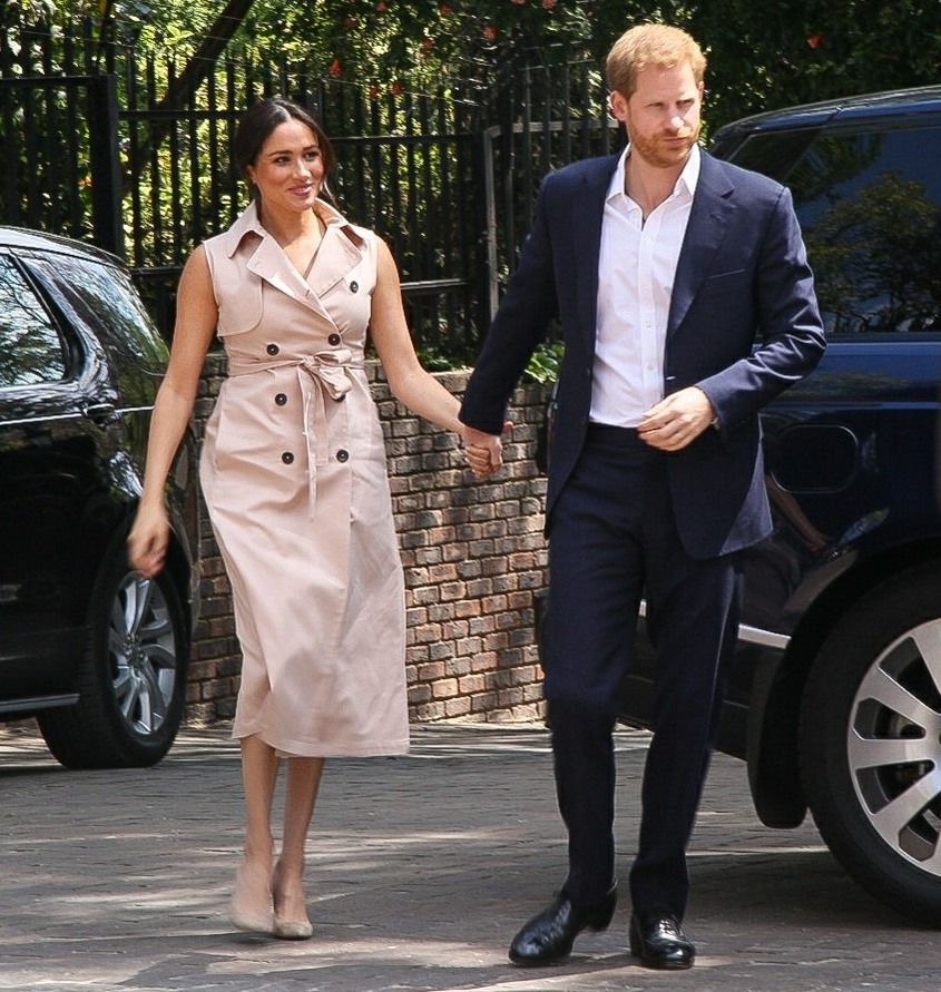 Prince Harry and Meghan Markle visit to Johannesburg