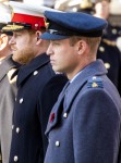 Prince William and Prince Harry during the wreath laying at Whitehall in Londen, on November 10, 2019, on the occasion of the National Service of Remembrance at the CenotaphPhoto: Albert Nieboer / Netherlands OUT / Point de Vue OUT |