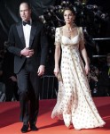 The Duke and Duchess of Cambridge attend the EE British Academy Film Awards ceremony at the Royal Albert Hall.