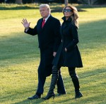 Trumps Depart to Spend the Christmas Holiday in Florida