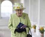 Her Majesty the Queen during her visit to the Royal Australian Air Force Memoria