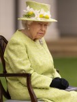 Her Majesty the Queen during her visit to the Royal Australian Air Force Memoria