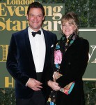 Dominic West and Catherine Fitzgerald at..........
