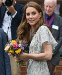 The Duchess of Cambridge leaves Warren Park Children's Centre