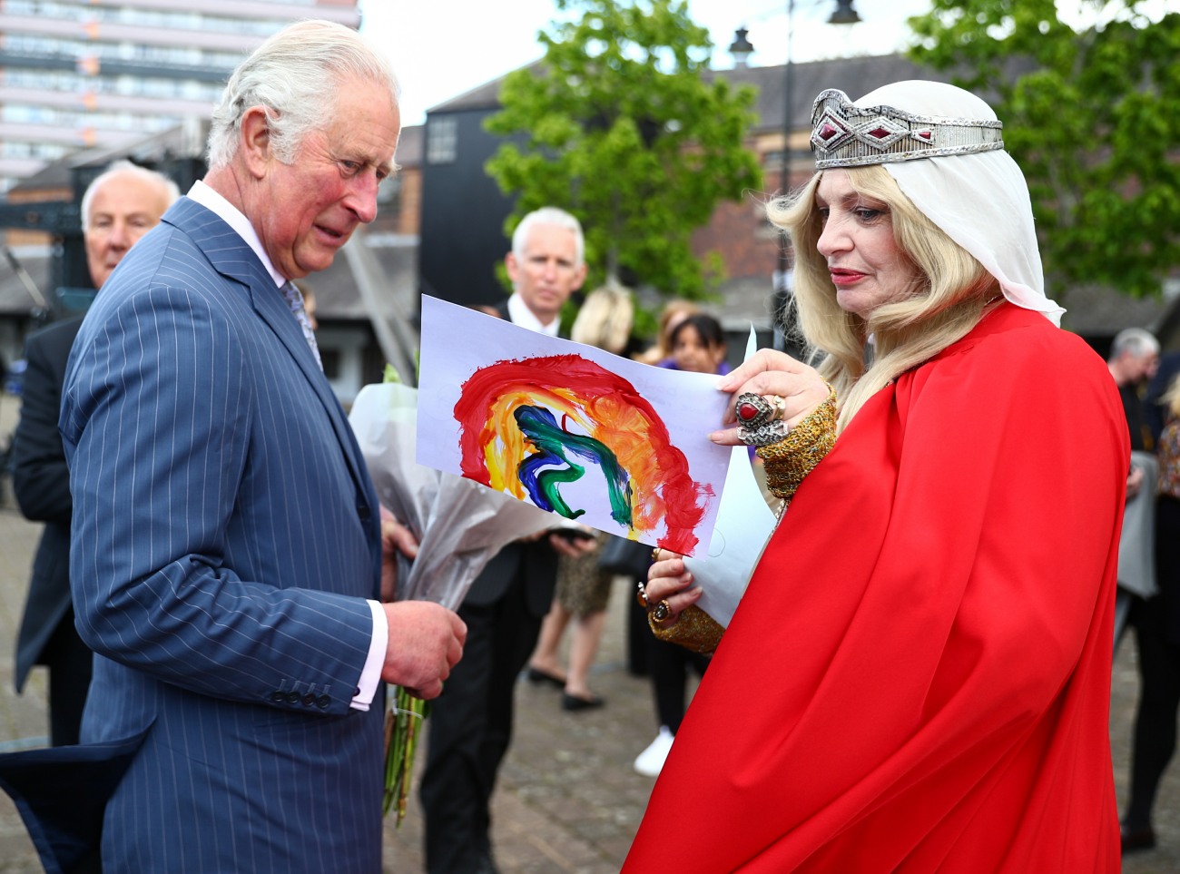 Britain's Prince Charles and Camilla, Duchess of Cornwall, visit Coventry