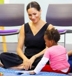 Meghan Markle visits the mothers2mothers (m2m) charity in Cape Town,