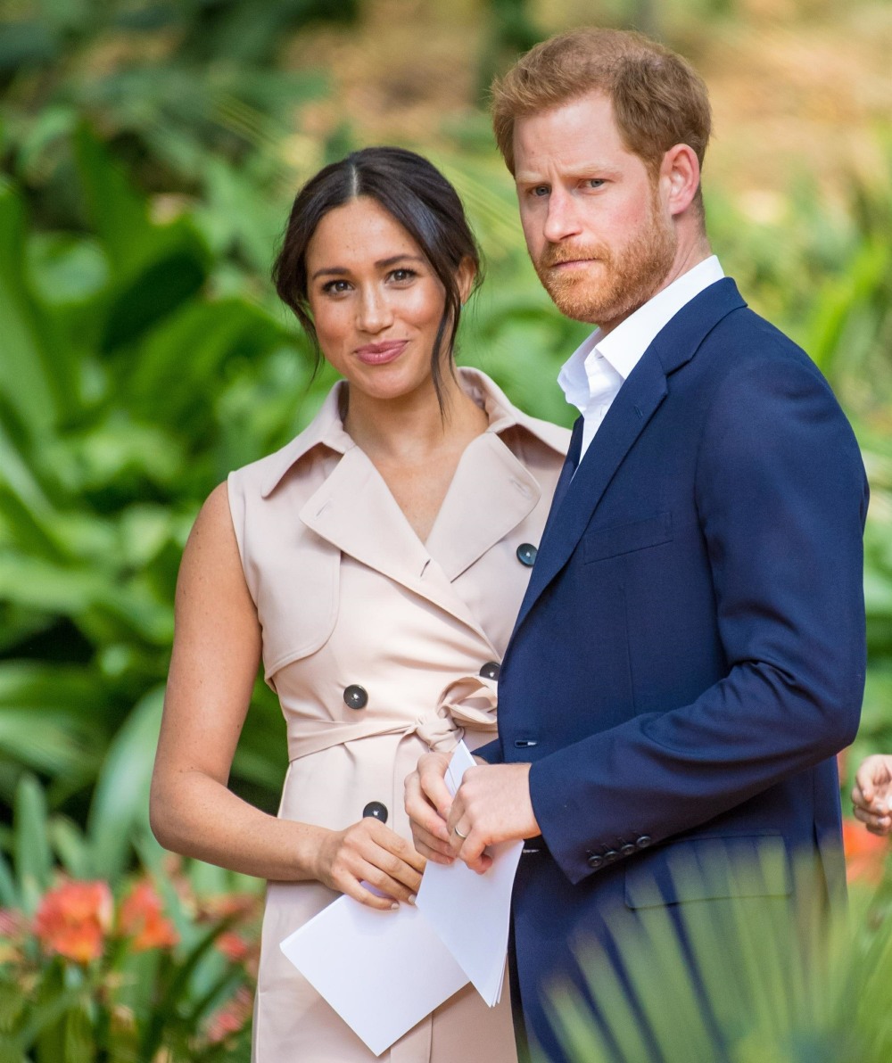 Prince Harry and Meghan Markle pay a visit to Johannesburg