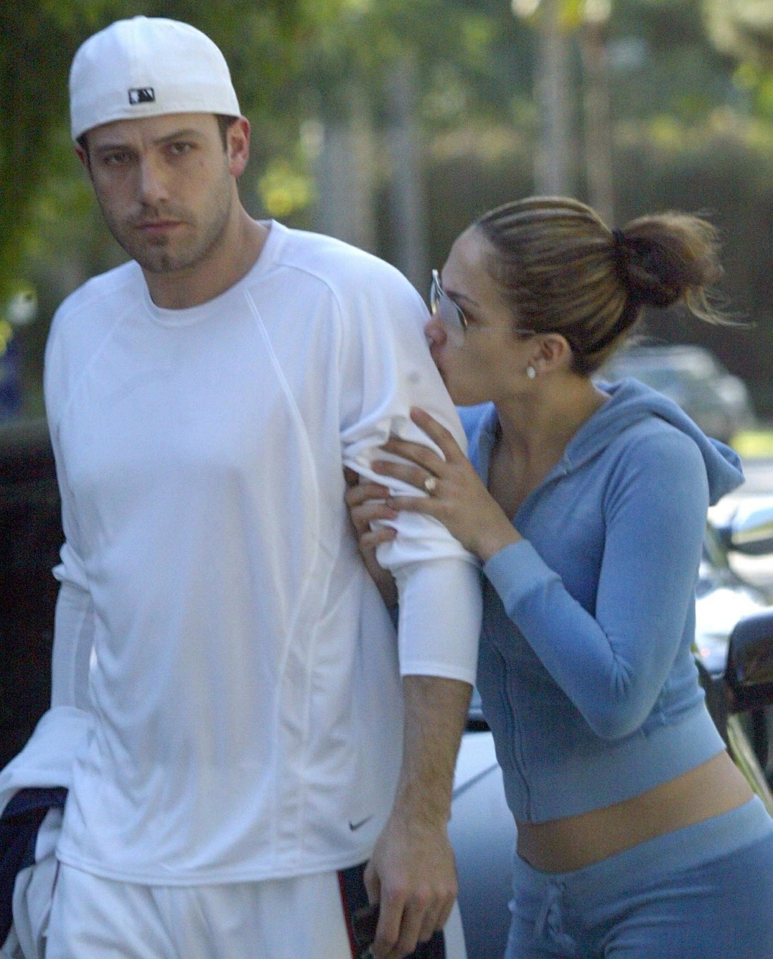 Ben Affleck and Jennifer Lopez workout together