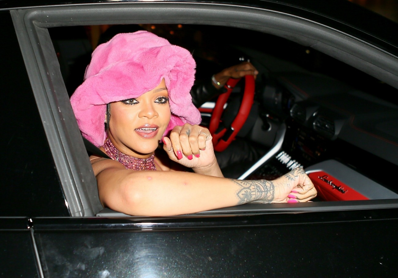 Rihanna and ASAP Rocky head to Barcade