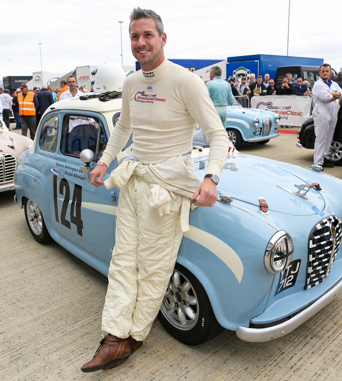 Ant Anstead at the Silverstone Classic 2017