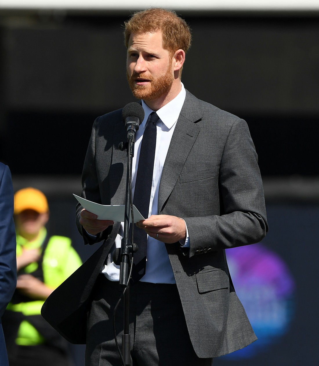 The Duke Of Sussex Attends The Opening Match Of The ICC Cricket World Cup