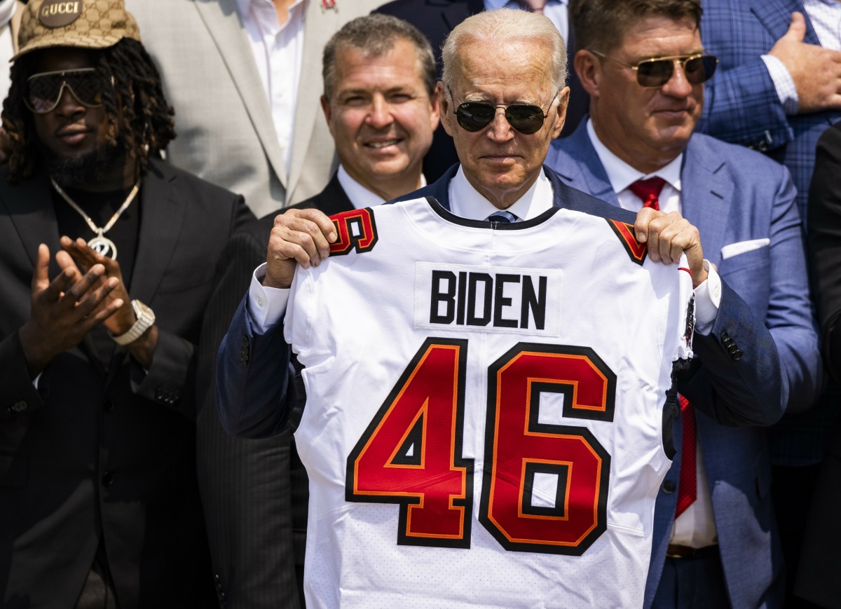 Biden Welcomes the Super Bowl LV Champion Tampa Bay Buccaneers