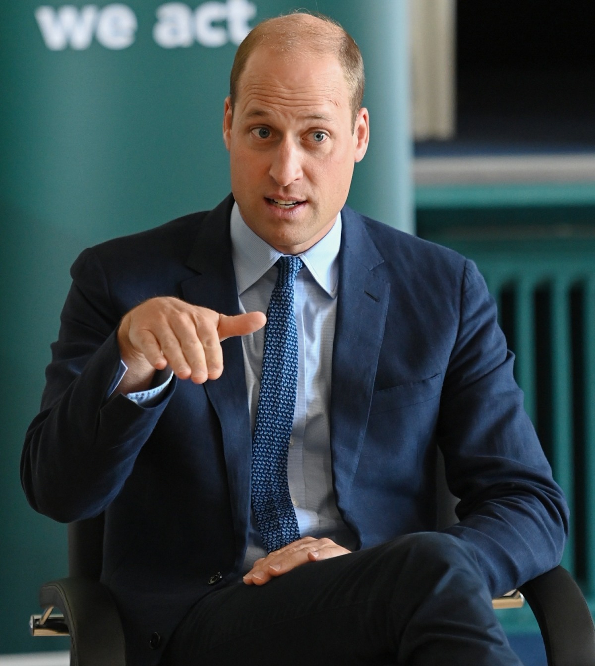 Prince William meets with Chiefs of the PSNI, Fire Service and Ambulance Service in Belfast