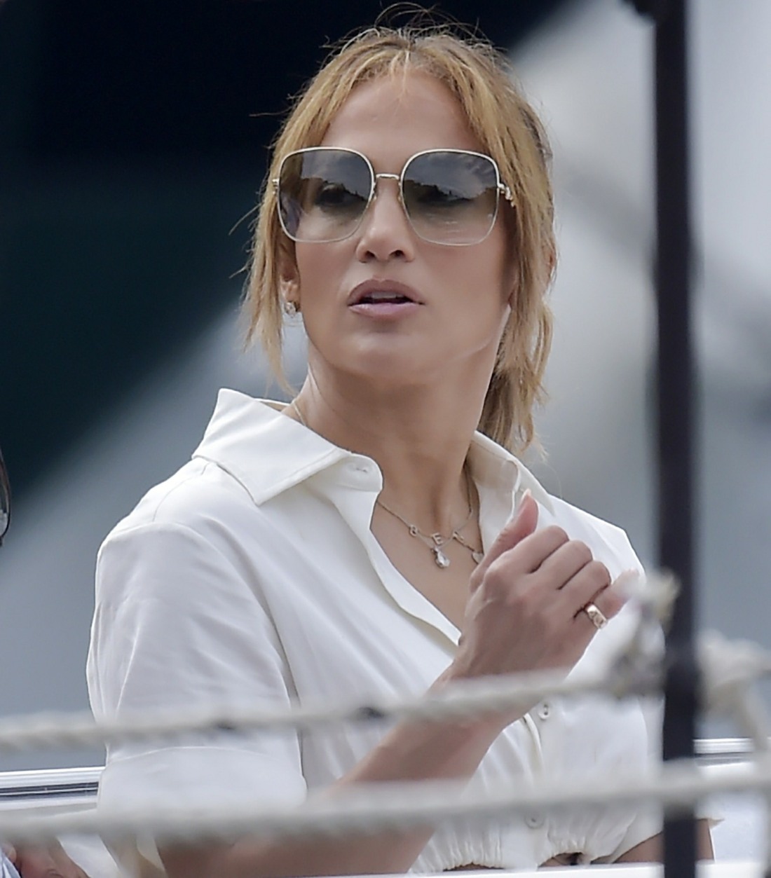 Love sick?? Jennifer Lopez can't put her phone away after Ben Affleck heads back to the U.S during her Italian vacay!