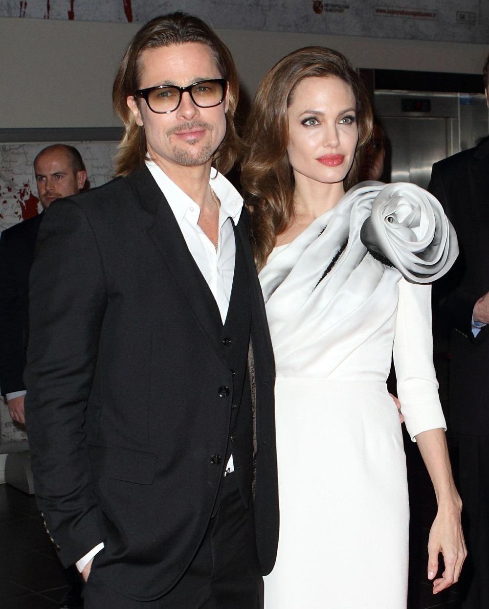 *FILE PHOTOS* Angelina Jolie and Brad Pitt are legally separated