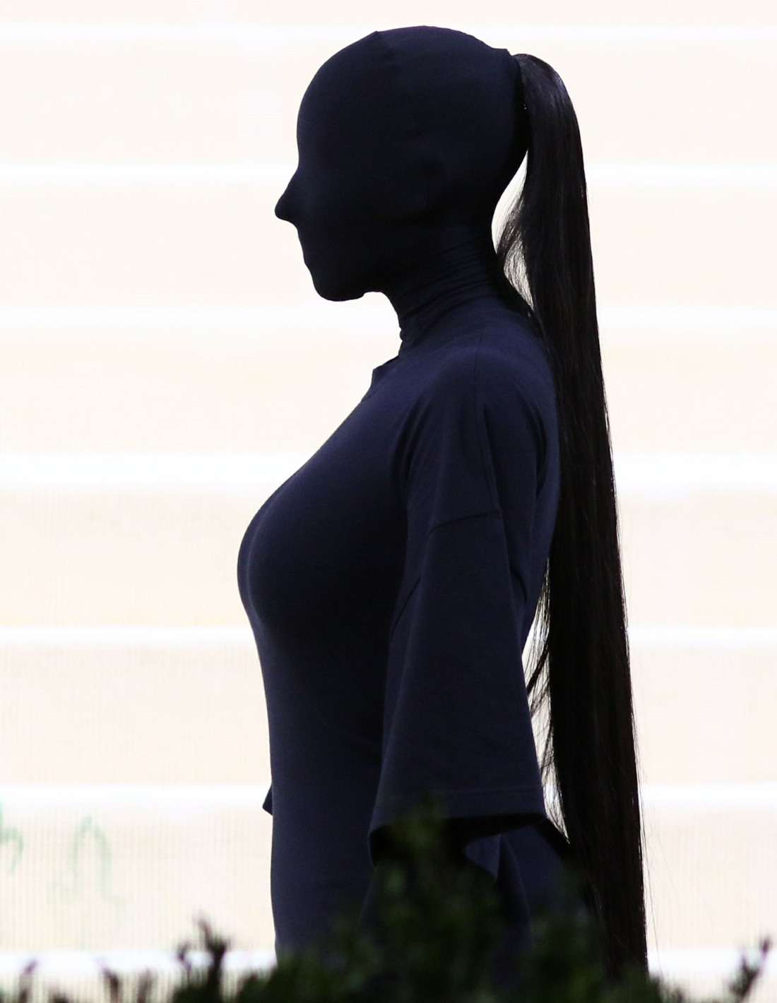 Kim Kardashian and Kendall Jenner attend the Met Gala