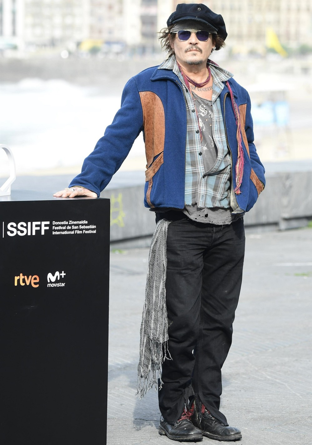 Johnny Depp at the 'Donostia Award' Photocall