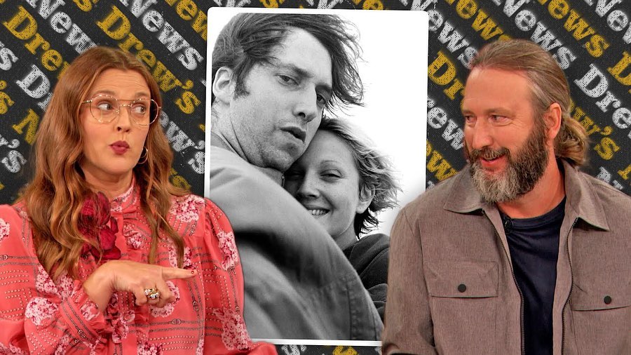 Drew Barrymore and Tom Green together on her show