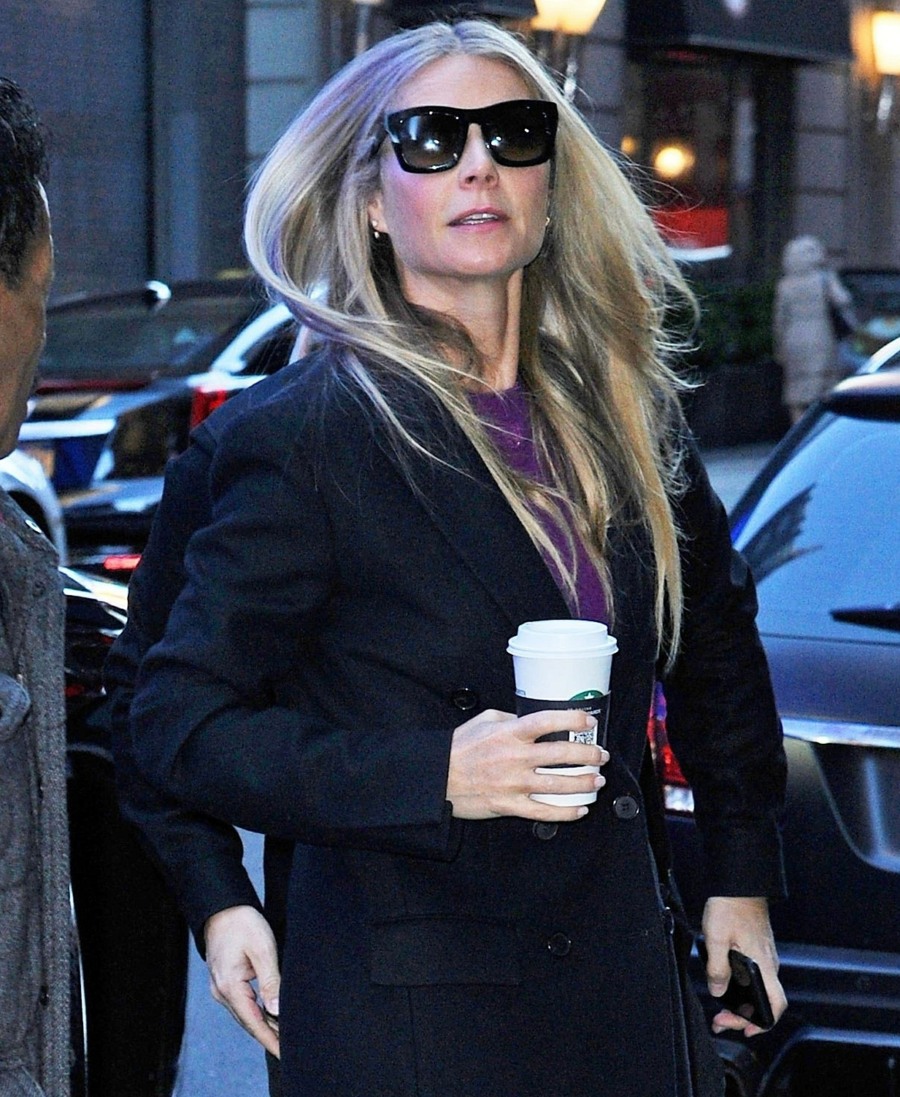 Gwyneth Paltrow is ready for 'Good Morning America' in New York