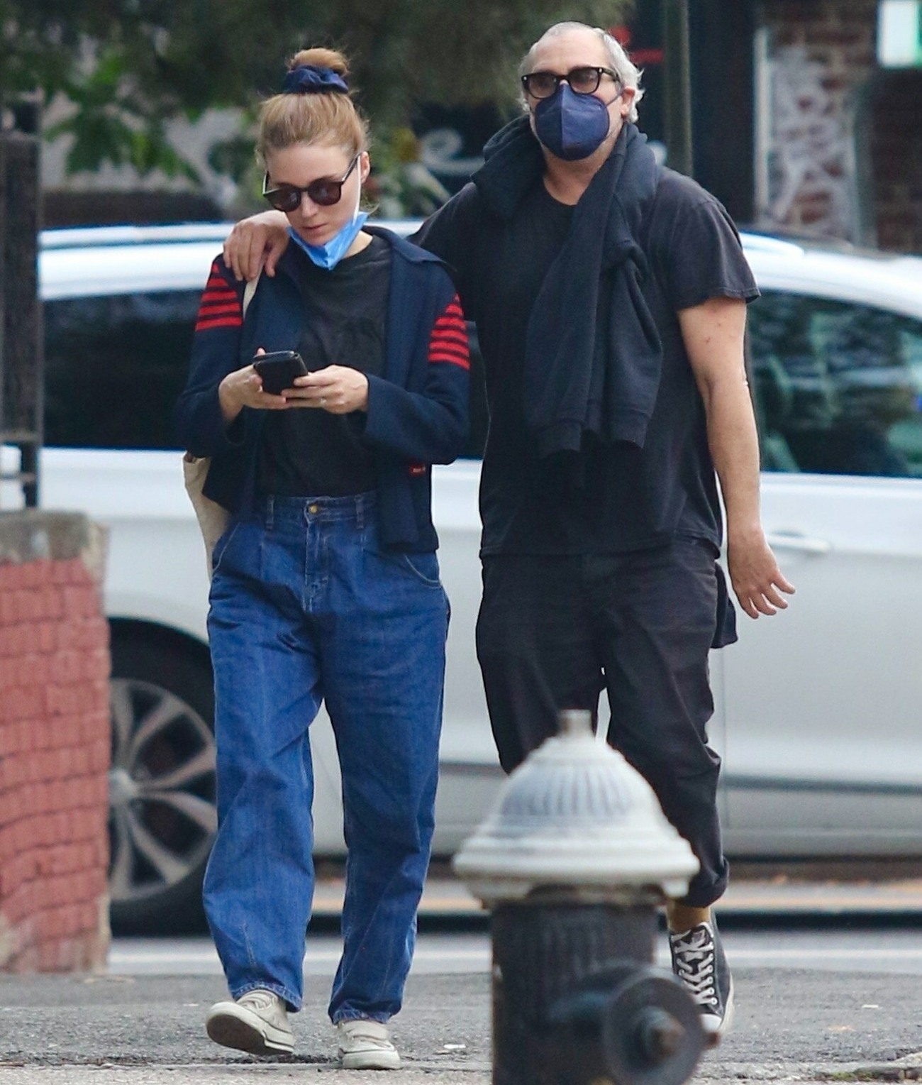 Joaquin Phoenix and Rooney Mara are totally inseparable during stroll in Manhattan