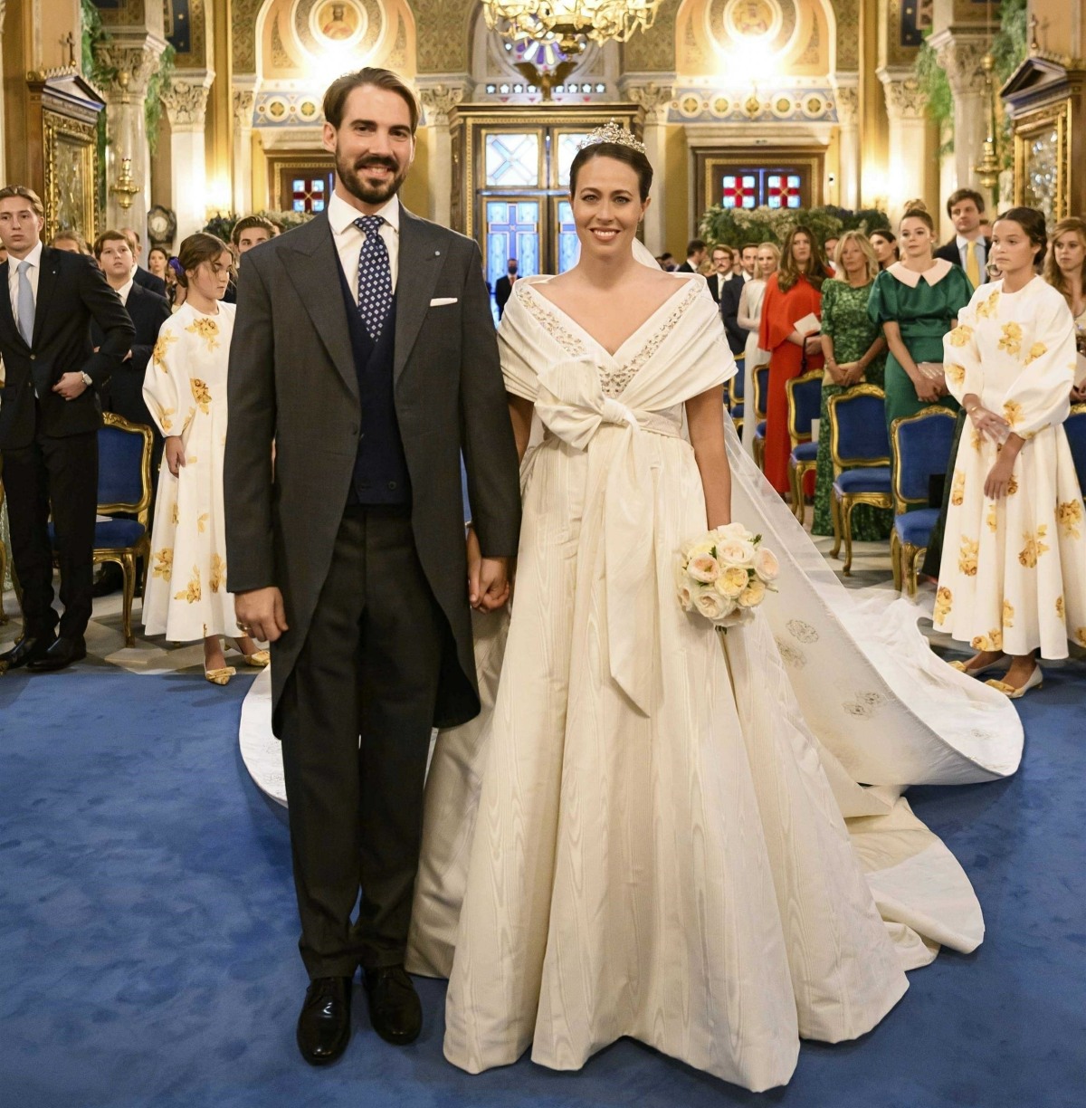 Prince Philippos of Greece and Nina Flohr marriage in Athens