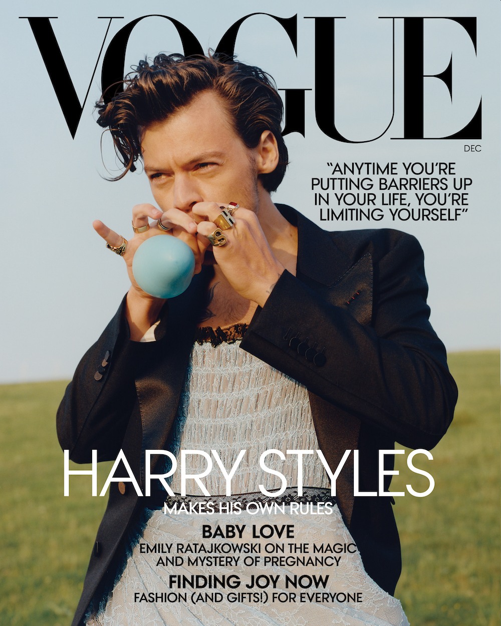 Harry Styles covers Vogue