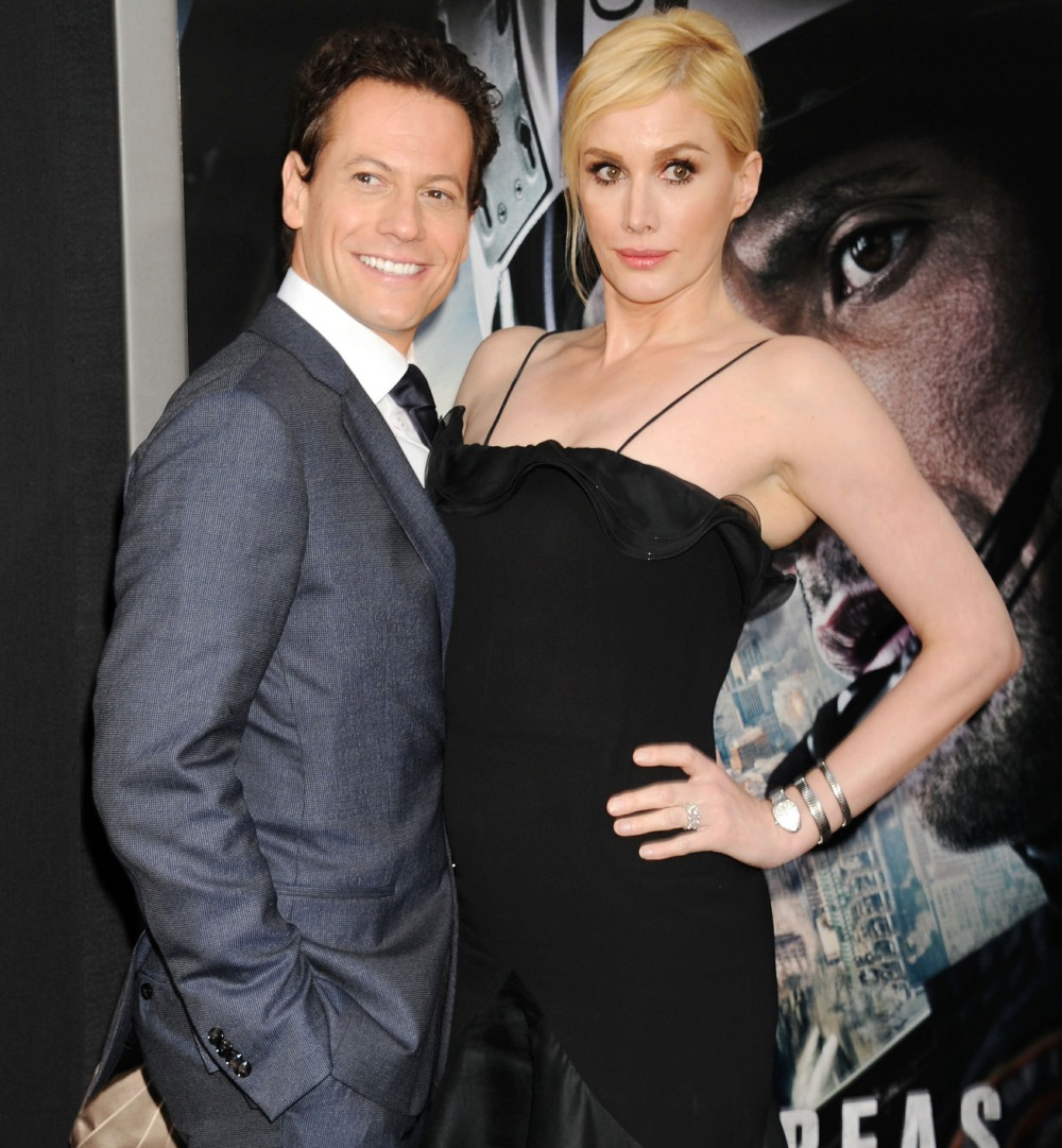 Actor Ioan Gruffudd and wife actress Alice Evans arrive at the 'San Andreas' - Los Angeles Premiere at TCL Chinese Theatre IMAX in Hollywood