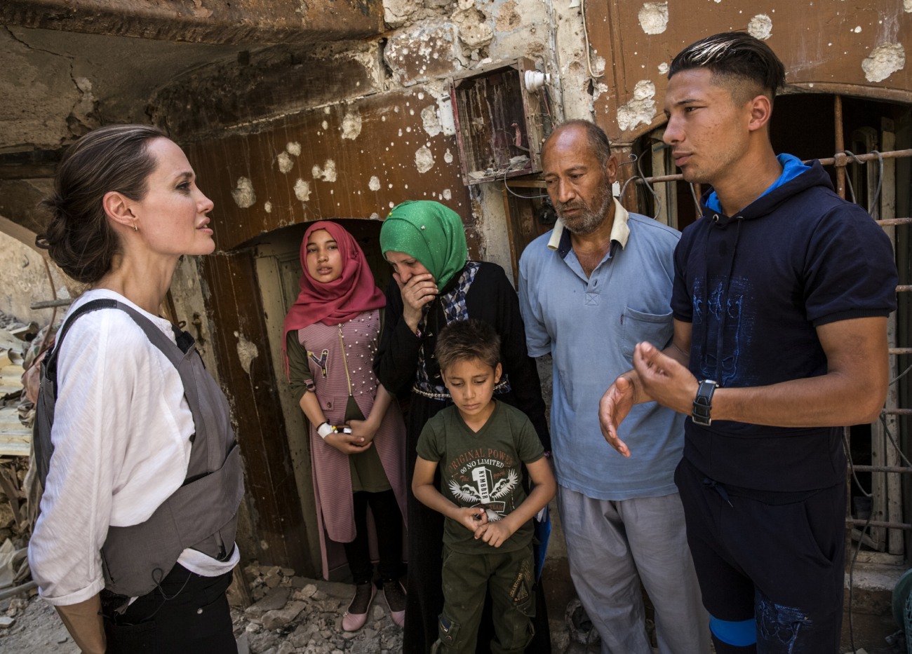 UNHCR Special Envoy Angelina Jolie Visits Iraq
