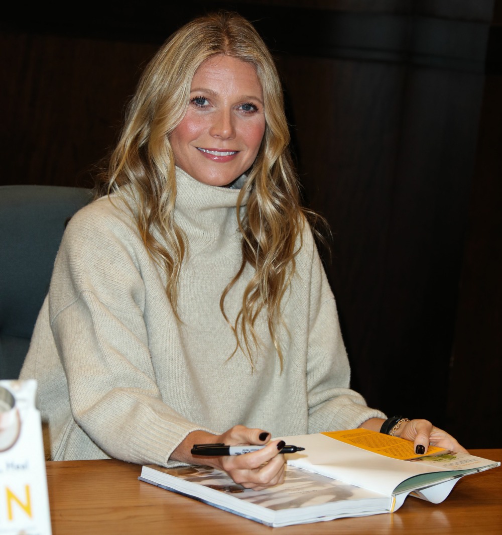 Gwyneth Paltrow Book Signing For 'The Clean Plate: Eat, Reset, Heal'