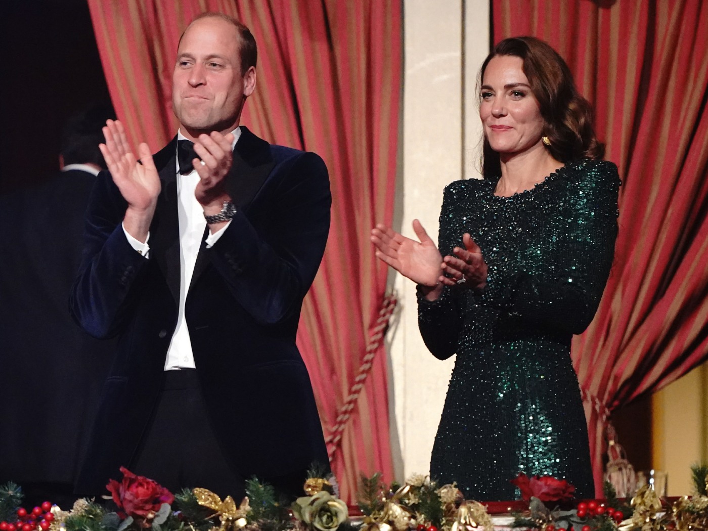 The Duke and the Duchess of Cambridge Attend the Royal Variety Performance