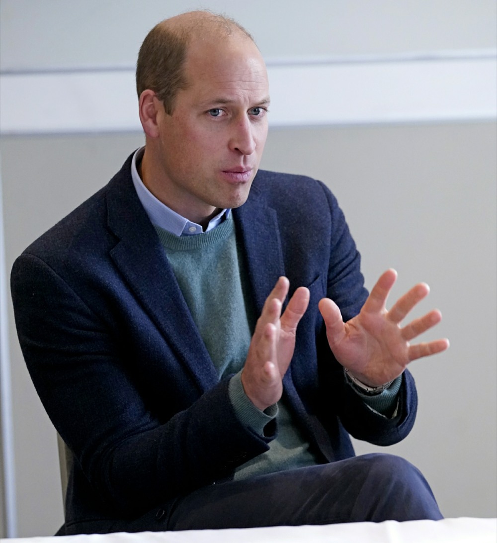 Prince William Visits Leeds Hotel for Refugees