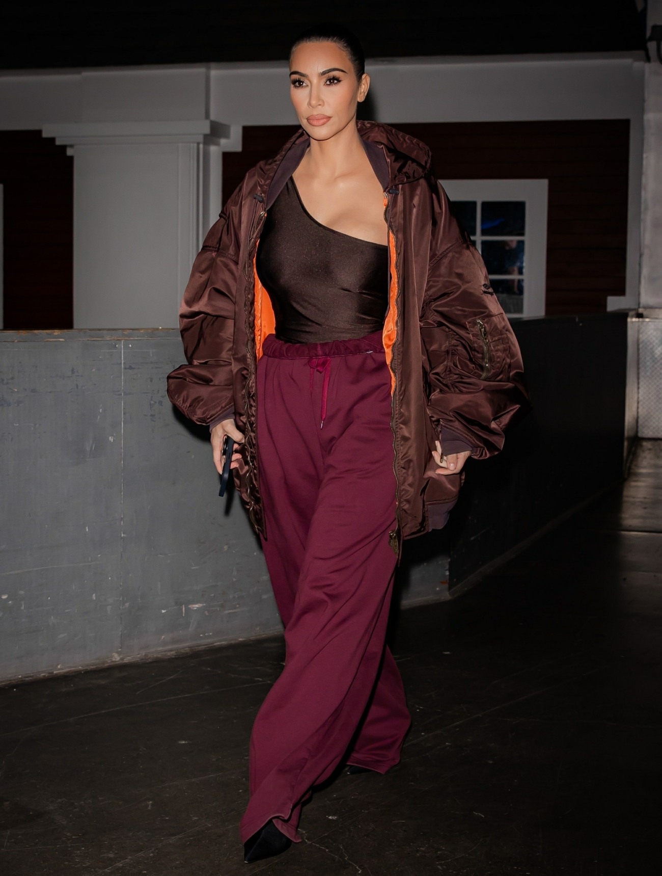 Kim Kardashian looks chic as she’s seen leaving a photoshoot in NYC
