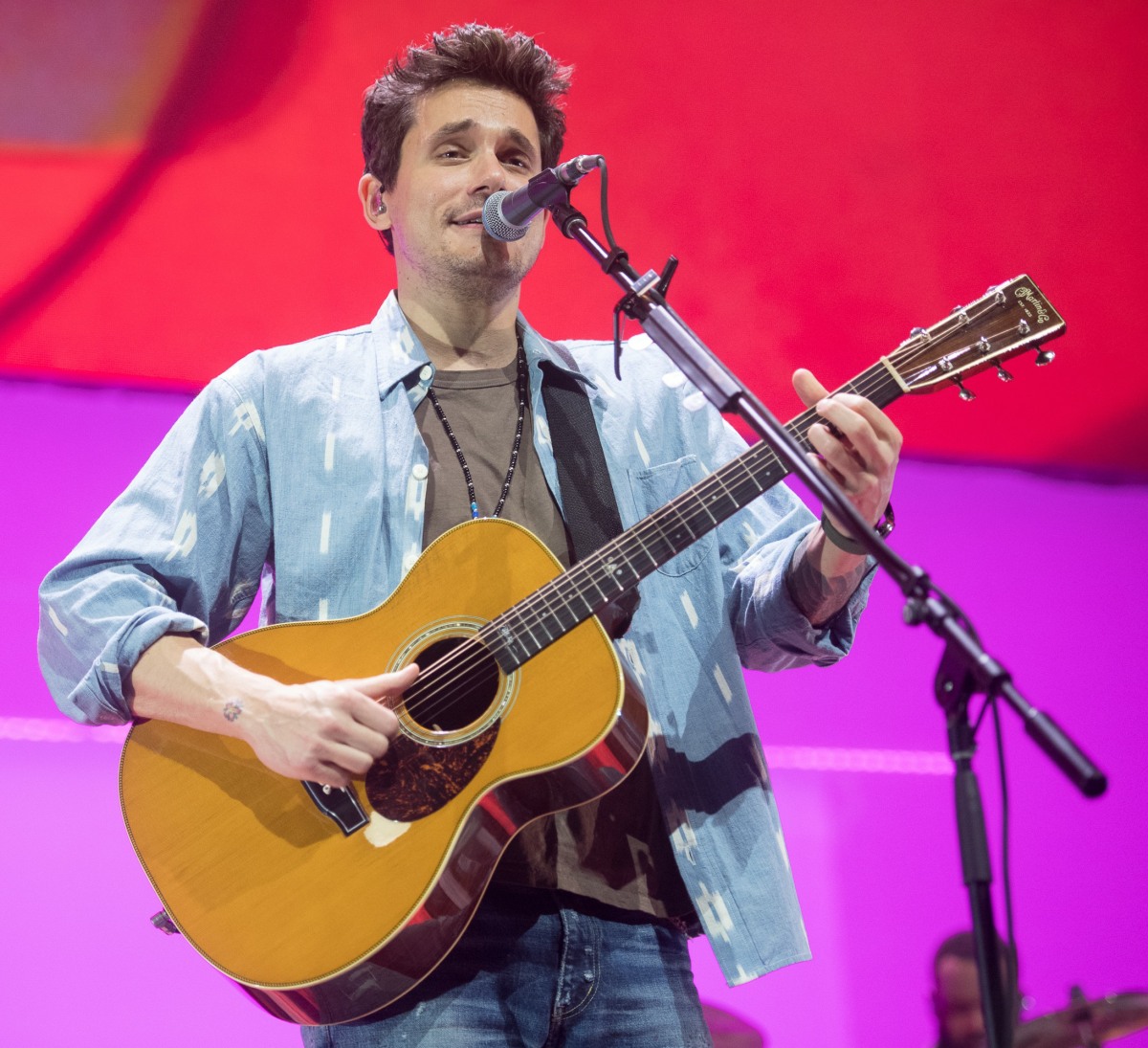 John Mayer Performs at O2 Arena, London