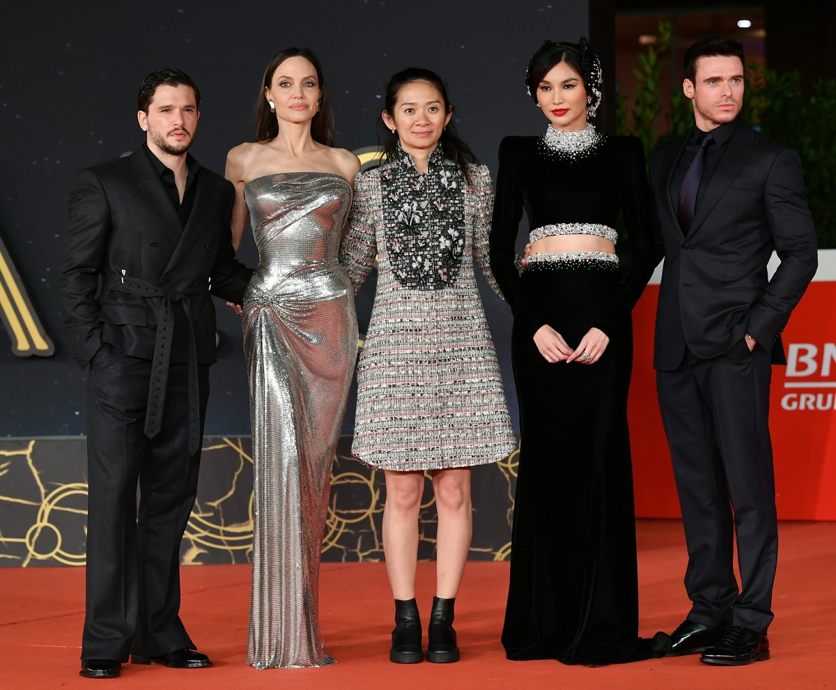 16th Rome Film Festival, Red Carpet of movie 'Eternals',Rome, Italy