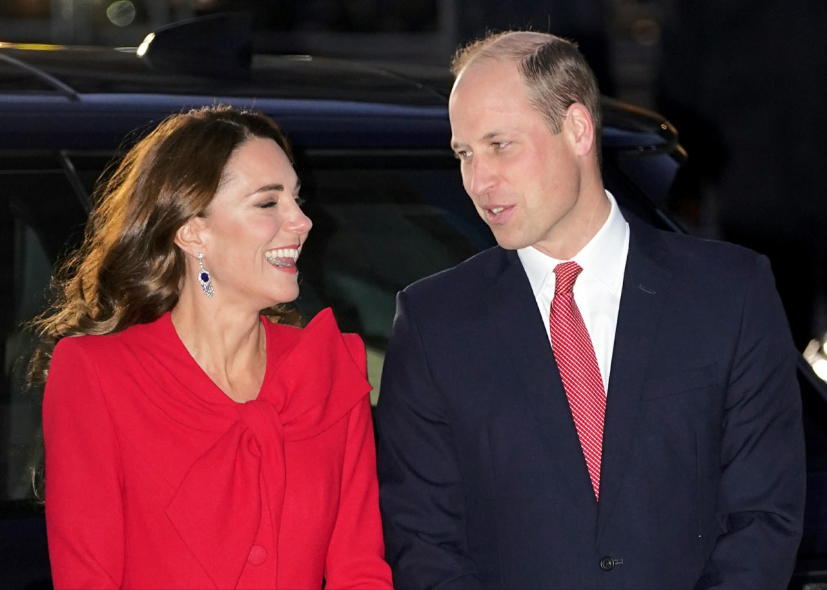 Duke and Duchess of Cambridge Attend Together At Christmas Community Carol Service