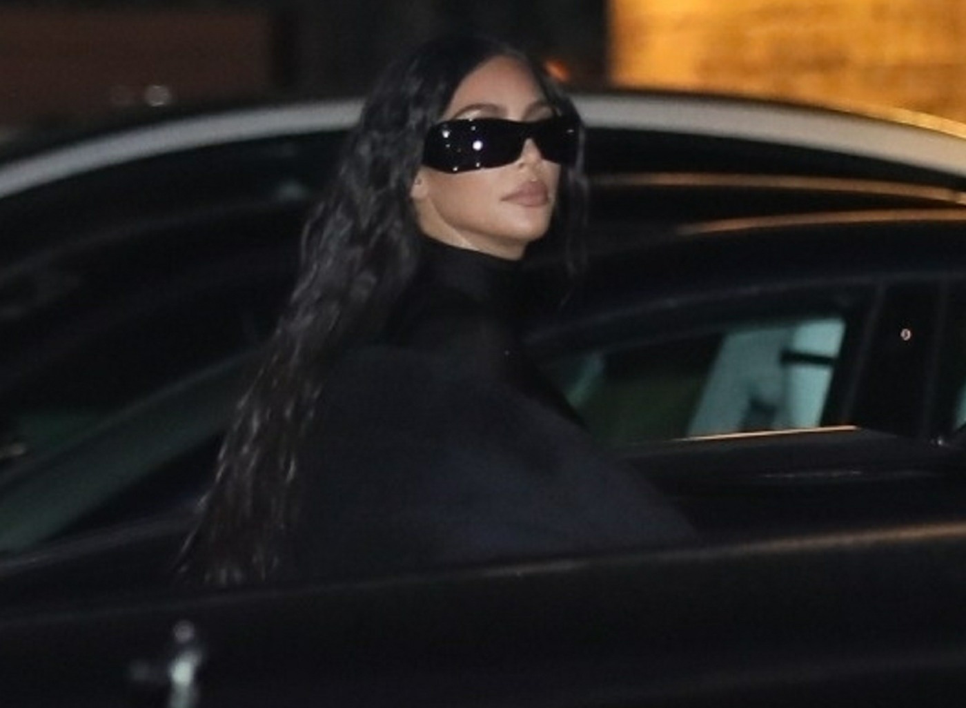 Kim Kardashian meets her mother Kris Jenner for dinner at Nobu