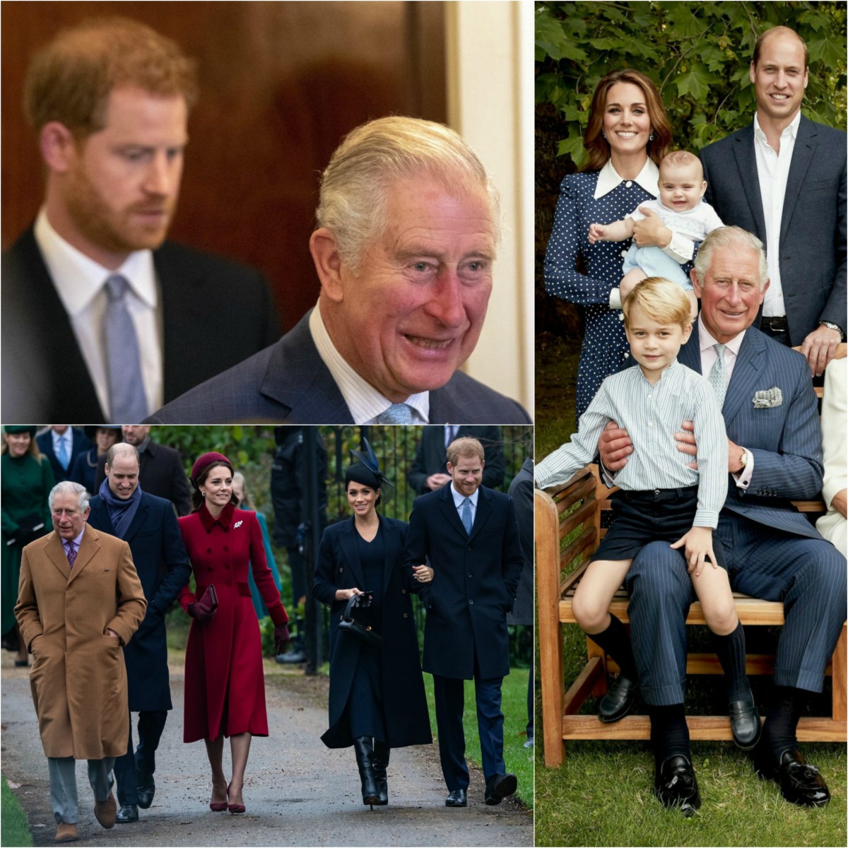 The Sussexes, Charles and the Cambridges
