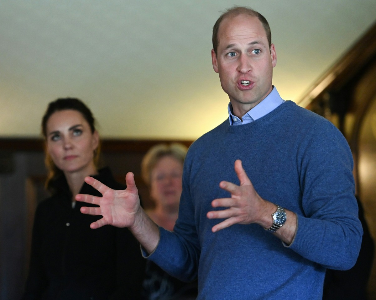 Prince William and Catherine Duchess of Cambridge Visit Magee University