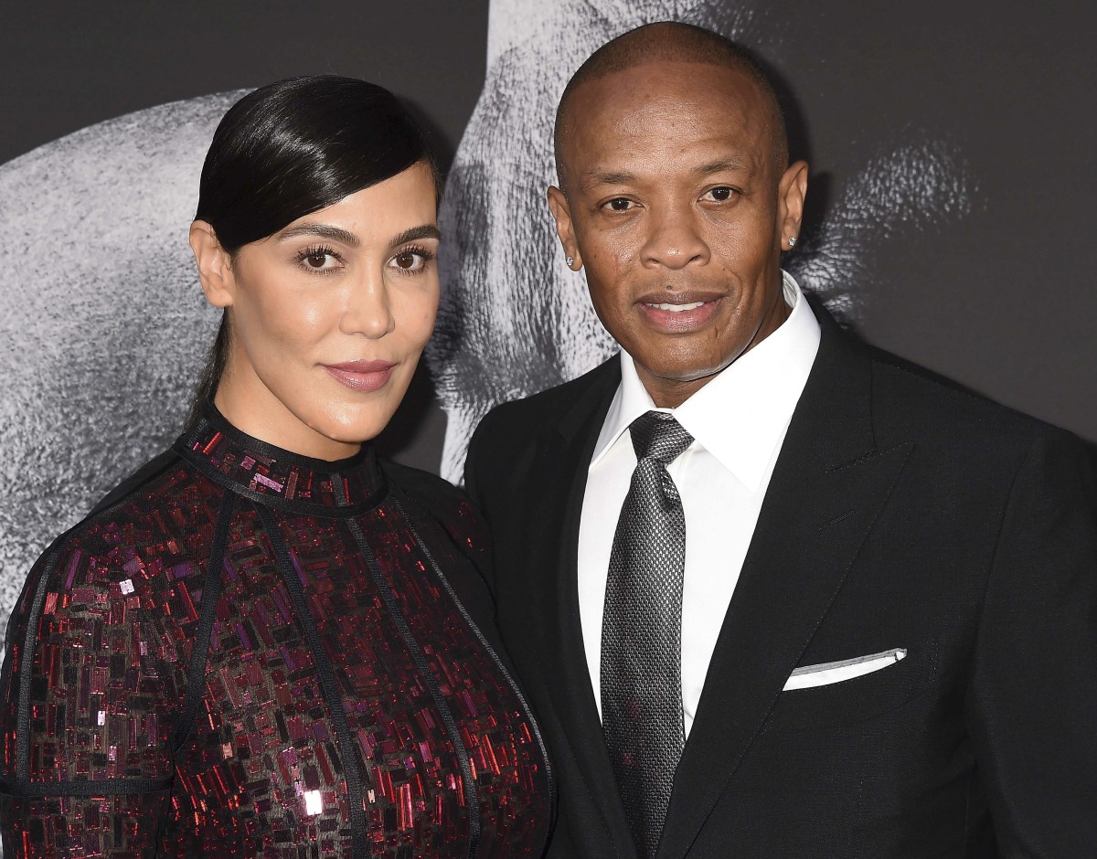 Dr. Dre, Nicole Young at HBO's 'The Defiant Ones' premiere