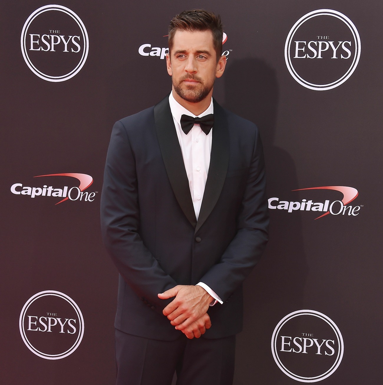 Aaron Rodgers at the 2018 ESPYS at Microsoft Theater at L.A. Live in Los Angeles