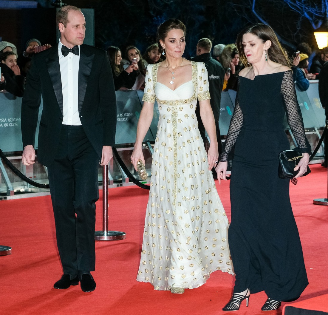 Prince William, Duke of Cambridge and Kate, Duchess of Cambridge attends the 2020 EE British Academy Film Awards on Sunday 2 February 2020