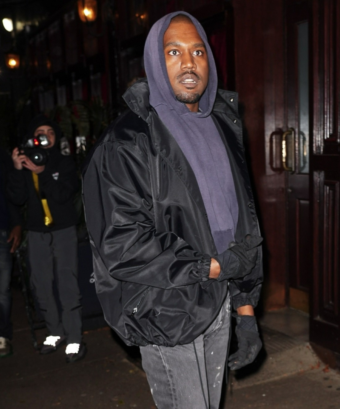 Kanye West and new flame, Julia Fox enjoy a night out on Broadway and head to dinner at Carbone