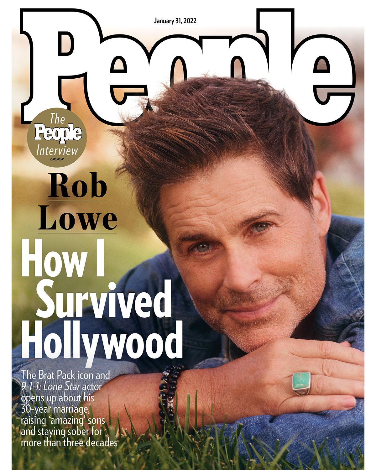 Rob Lowe covers People Magazine