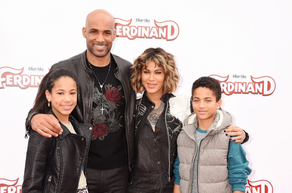 Boris Kodjoe, Nicole Ari Parker at a screening of 20th Century Fox's 'Ferdinand' in Los Angeles