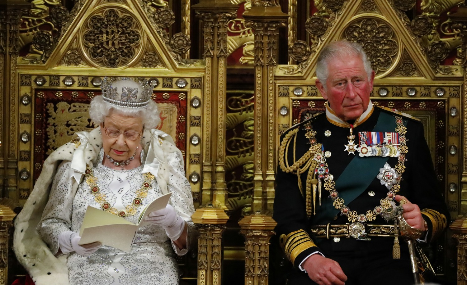 kaltak | Kraliçe Elizabeth, hareketlilik sorunları nedeniyle Parlamentonun eyalet açılışını kaçırdı