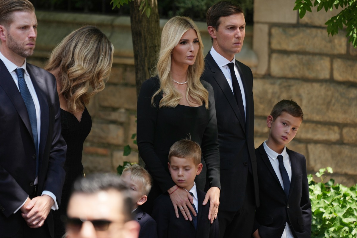 kaltak | Trump ailesi, Ivana'nın cenazesi için Gizli Servis ayrıntılarıyla toplandı